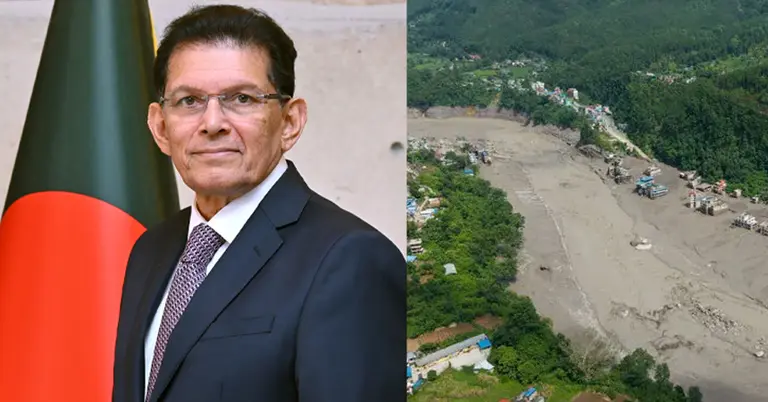 পররাষ্ট্রমন্ত্রী ড. খলিলুর রহমান ও নেপালের বন্যা পরিস্থিতি